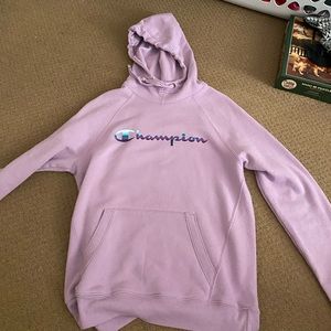 Purple champion sweater